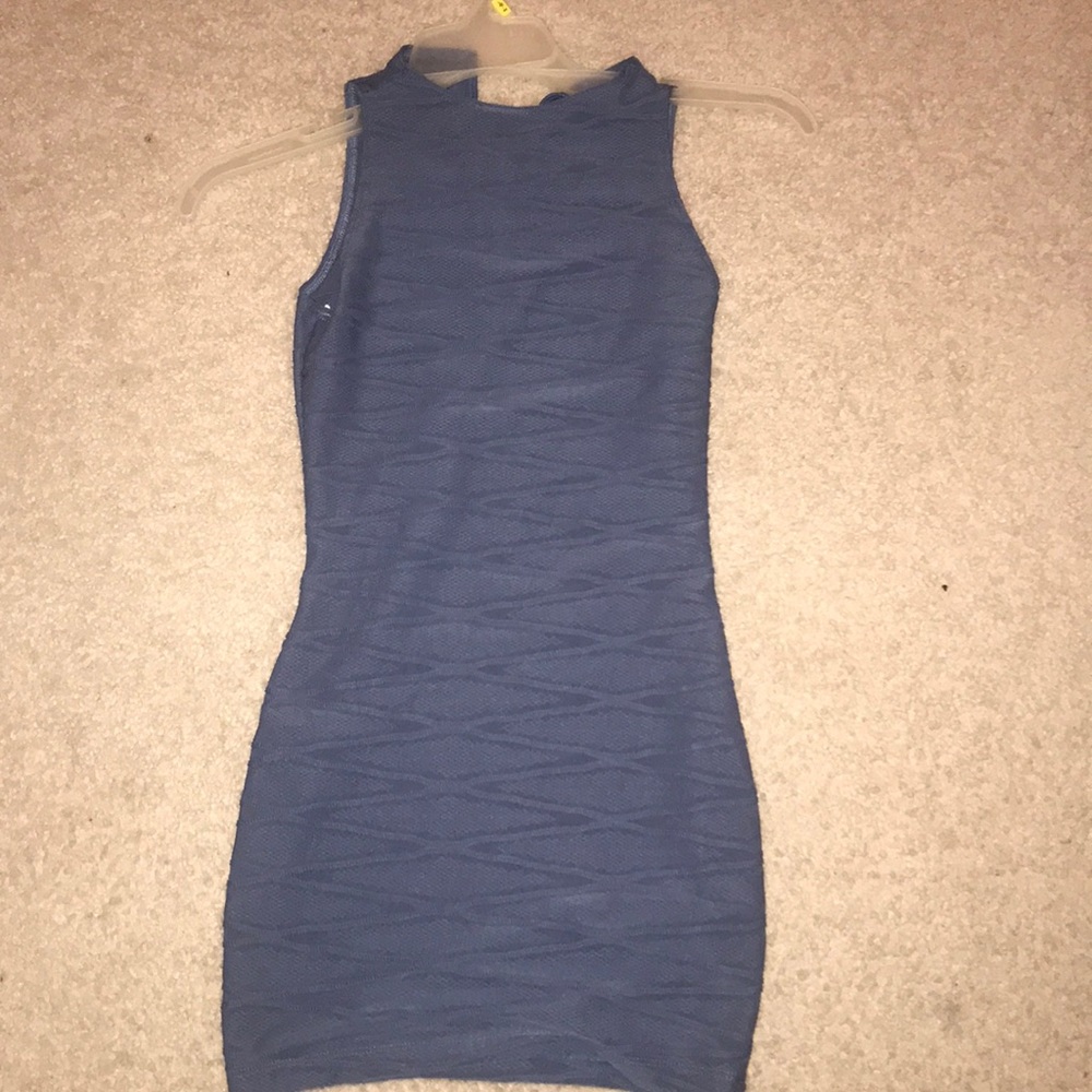 Blue dress